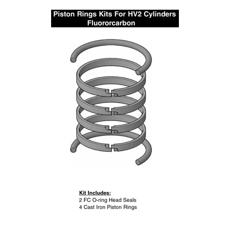 Miller - After Market Parts Hydraulic Cylinder Repair Kit- I-PK-N-N-12-3.250 HV2-KB400-325